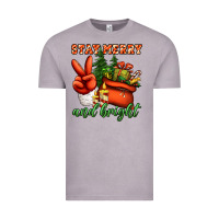 Vintage Zinc stay merry and bright peace hand Vintage Tee - Jasminsmagicworld