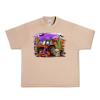 Burro Halloween tractor Urban Heavy Tee - RanaPortraitStore