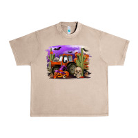 French Oak Halloween tractor Urban Heavy Tee - RanaPortraitStore