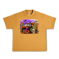 Peanut Butter Halloween tractor Urban Heavy Tee - RanaPortraitStore