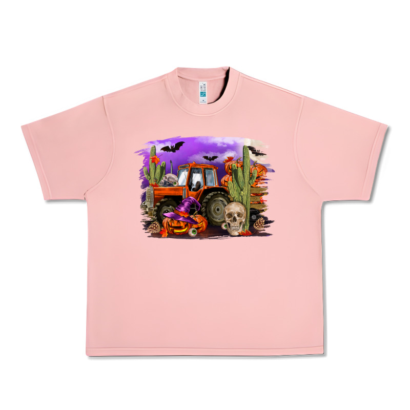 Halloween Tractor Urban Heavy Tee by RanaPortraitStore | Teevron
