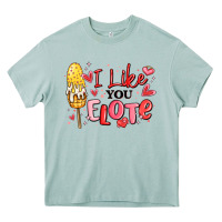 I Like You Elote Mexican Valentines Day Heavy Core Tee | Teevron