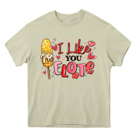 Mossy i like you elote mexican valentines day Heavy Core Tee - MaliasSmallBusiness