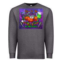 Charcoal Heather i care for the cutest pumpkins in the patch tumbler Premium Sweatshirt - BundleAndBundleShop