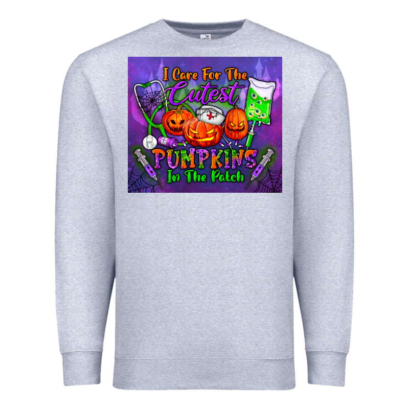 I Care For The Cutest Pumpkins In The Patch Tumbler Premium Sweatshirt by BundleAndBundleShop | Teevron