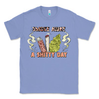 Colony Blue smoke away a sh tty day Classic Tee - Artiststas