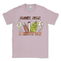 Lilac smoke away a sh tty day Classic Tee - Artiststas
