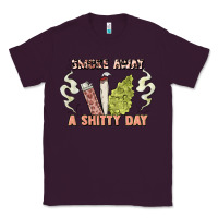 Plum smoke away a sh tty day Classic Tee - Artiststas