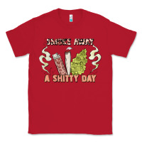 Red smoke away a sh tty day Classic Tee - Artiststas