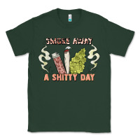 Sports Green smoke away a sh tty day Classic Tee - Artiststas