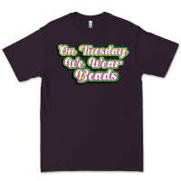 Plum on tuesday we wear beads Premium Tee - MaliasSmallBusiness