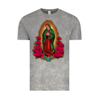 Cloud Rock our lady of guadalupe Vintage Tee - Jasminsmagicworld