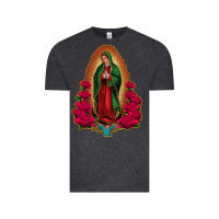 Vintage Black our lady of guadalupe Vintage Tee - Jasminsmagicworld