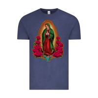 Vintage Denim our lady of guadalupe Vintage Tee - Jasminsmagicworld