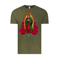 Vintage Olive our lady of guadalupe Vintage Tee - Jasminsmagicworld