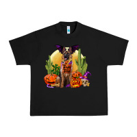 Black Halloween german shepherd Urban Heavy Tee - RanaPortraitStore