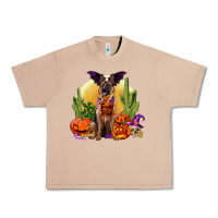 Burro Halloween german shepherd Urban Heavy Tee - RanaPortraitStore