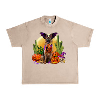 French Oak Halloween german shepherd Urban Heavy Tee - RanaPortraitStore