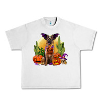 Lunar Rock Halloween german shepherd Urban Heavy Tee - RanaPortraitStore