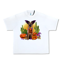 Halloween German Shepherd Urban Heavy Tee | Teevron