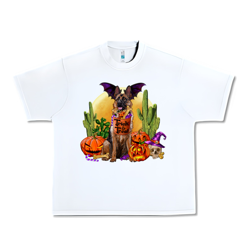 Halloween German Shepherd Urban Heavy Tee by RanaPortraitStore | Teevron