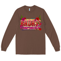 Chestnut Badass Mamacita Long Sleeve Tee - texasbilliewilder