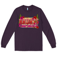 Plum Badass Mamacita Long Sleeve Tee - texasbilliewilder