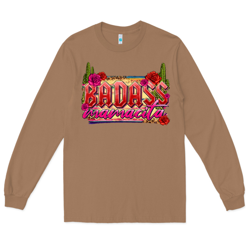 Badass Mamacita Long Sleeve Tee by texasbilliewilder | Teevron