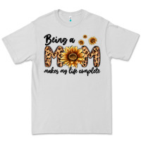 Dove Grey being a mom makes my life complete Premium Tee - MaliasSmallBusiness