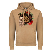 Vintage Camel leopard bandana and roses skull Vintage Hoodie - Jasminsmagicworld