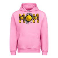 Fuchsia Pink mom lacrosse Urban Hoodie - RacoonDesign