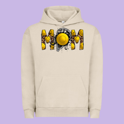 Mom Lacrosse Urban Hoodie Designed By Racoondesign