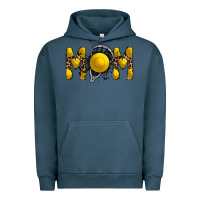 Pigment Midnight Navy mom lacrosse Urban Hoodie - RacoonDesign
