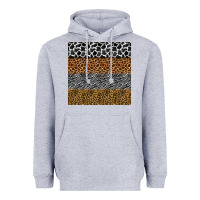 Heather Grey safari animals seamless pattern Heavyweight Hoodie - BundleAndBundleShop