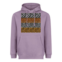 Lavender safari animals seamless pattern Heavyweight Hoodie - BundleAndBundleShop
