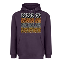 Plum safari animals seamless pattern Heavyweight Hoodie - BundleAndBundleShop