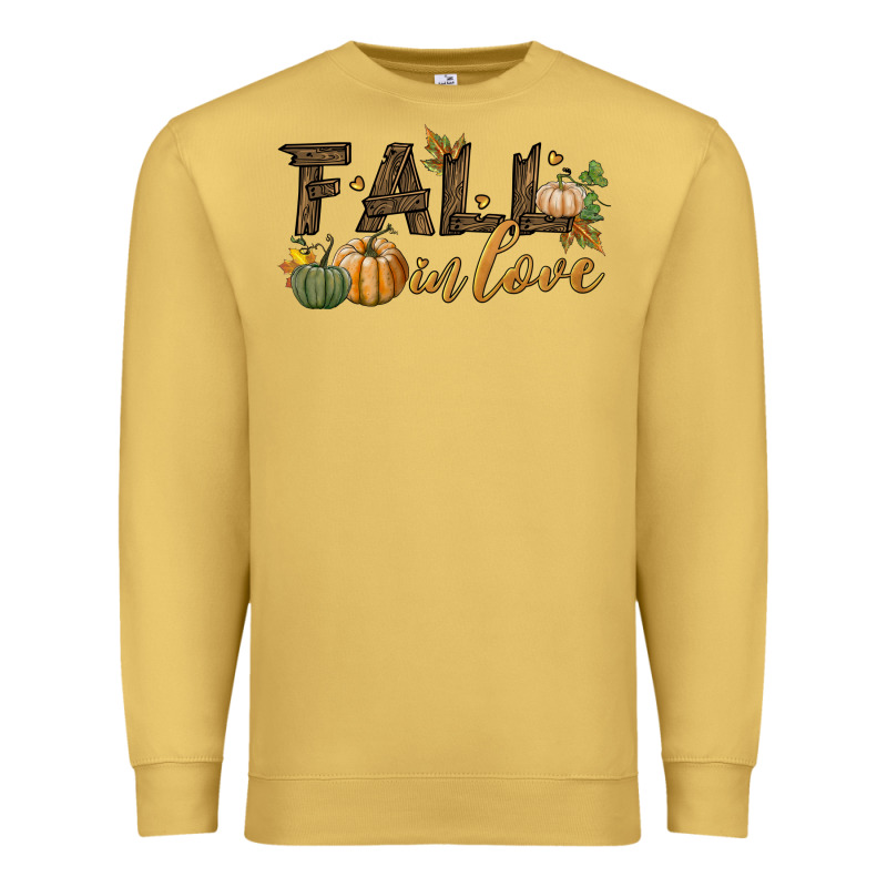 Fall In Love Premium Sweatshirt by BundleAndBundleShop | Teevron