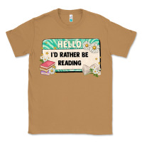 Toasted Coconut hello id rather be reading Classic Tee - Artiststas