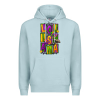Blue Mist mardi gras louisiana Premium Hoodie - FaDigitalArtStudio