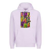 Lilac mardi gras louisiana Premium Hoodie - FaDigitalArtStudio