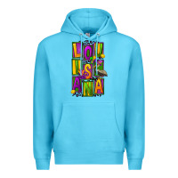 Ocean Blue mardi gras louisiana Premium Hoodie - FaDigitalArtStudio