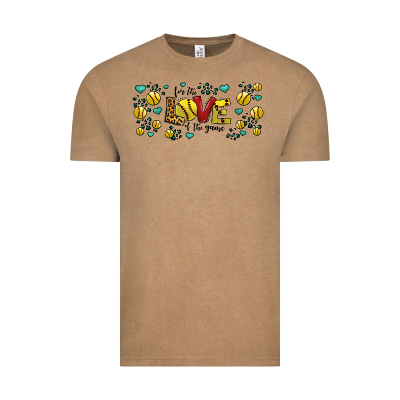 For The Love Of The Game Softball Vintage Tee by Jasminsmagicworld | Teevron