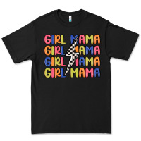 Black girl mama lightning bolt Premium Tee - MaliasSmallBusiness
