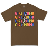Cacao girl mama lightning bolt Premium Tee - MaliasSmallBusiness
