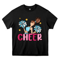 Black cheer Heavy Core Tee - MaliasSmallBusiness
