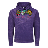 Cloud Purple Peace Love Texas Vintage Hoodie - RanaPortraitStore
