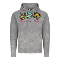 Cloud Rock Peace Love Texas Vintage Hoodie - RanaPortraitStore
