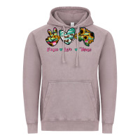 Vintage Zinc Peace Love Texas Vintage Hoodie - RanaPortraitStore