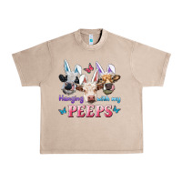 French Oak Hanging With My Peeps Cows Urban Heavy Tee - RanaPortraitStore