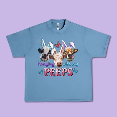 Hanging With My Peeps Cows Urban Heavy Tee Designed By Ranaportraitstore